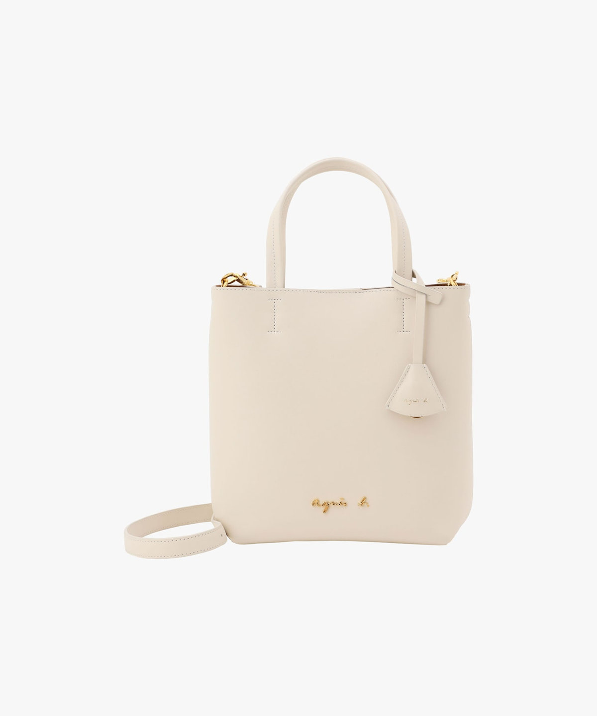 VOYAGE ウィメンズ バッグ＆ウォレット レザー 2way スモール トートバッグ ABS03-01 ホワイト系その他