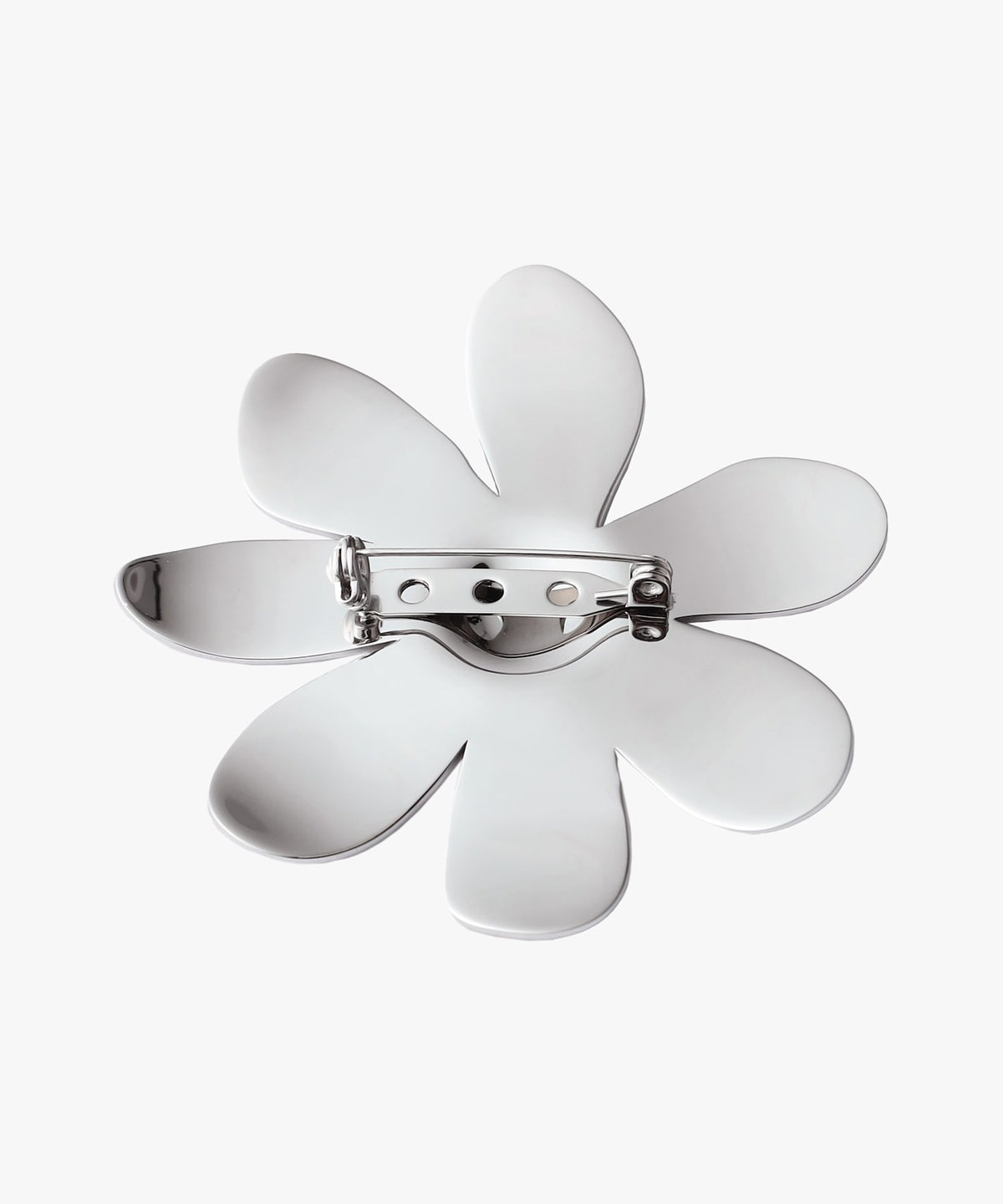 To b. by agnès b. フラワー ブローチ シルバー