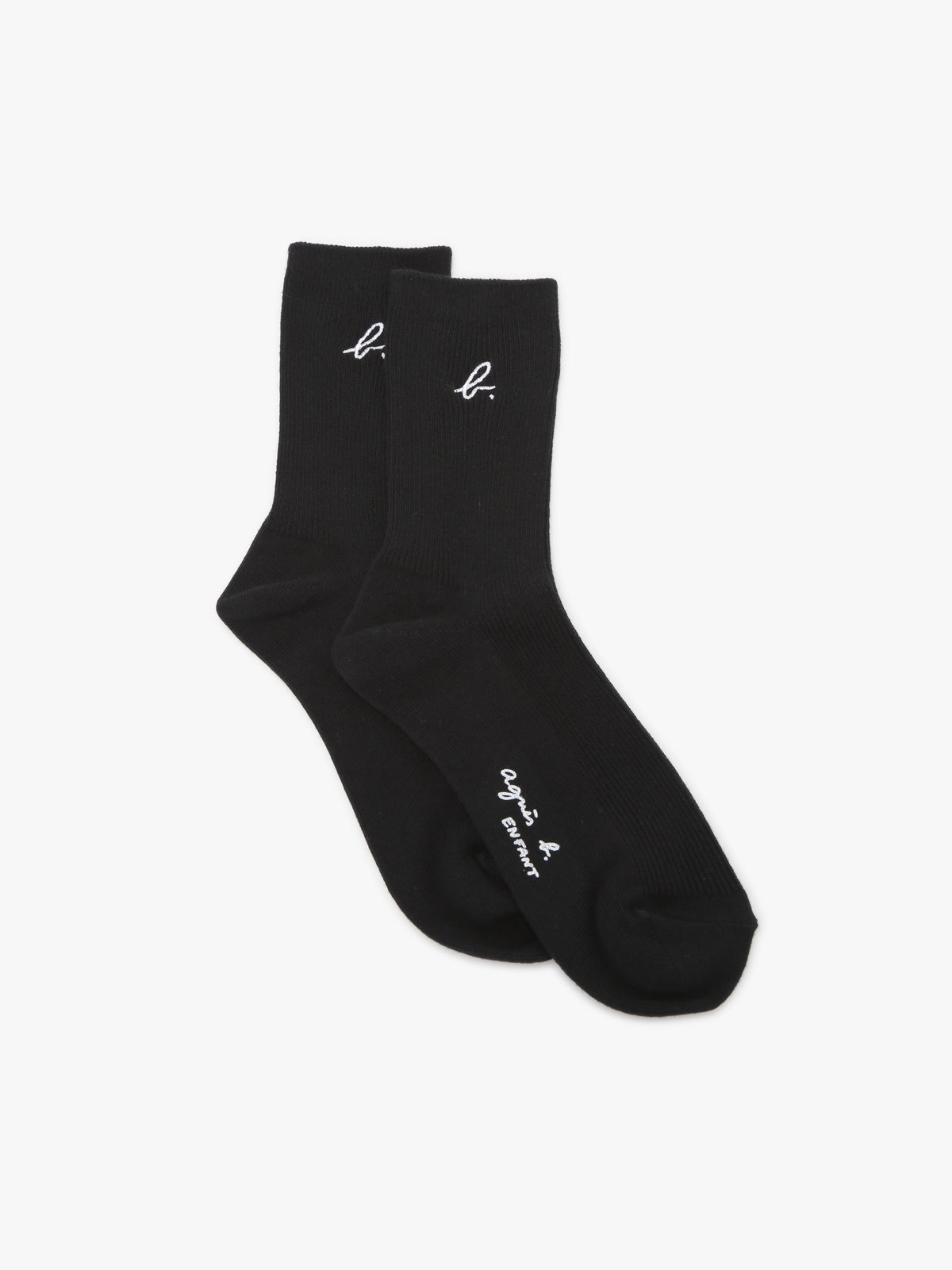 ENFANT ユニセックス キッズ B. ソックス ブラック