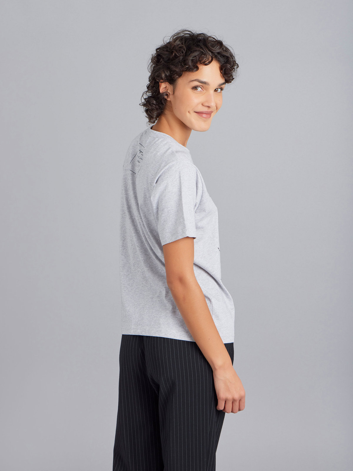 FEMME ウィメンズ SBF3 TS 40ans アーティストTシャツ グレー
