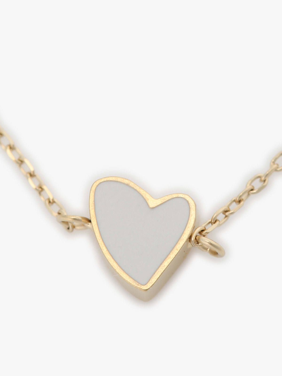 To b. by agnès b. ミニハート ブレスレット ゴールド