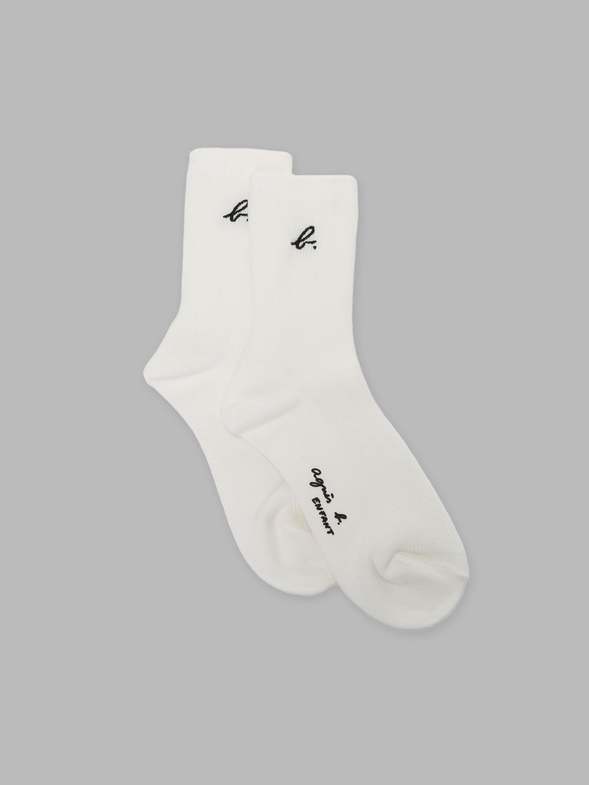 ENFANT ユニセックス キッズ B. ソックス ホワイト