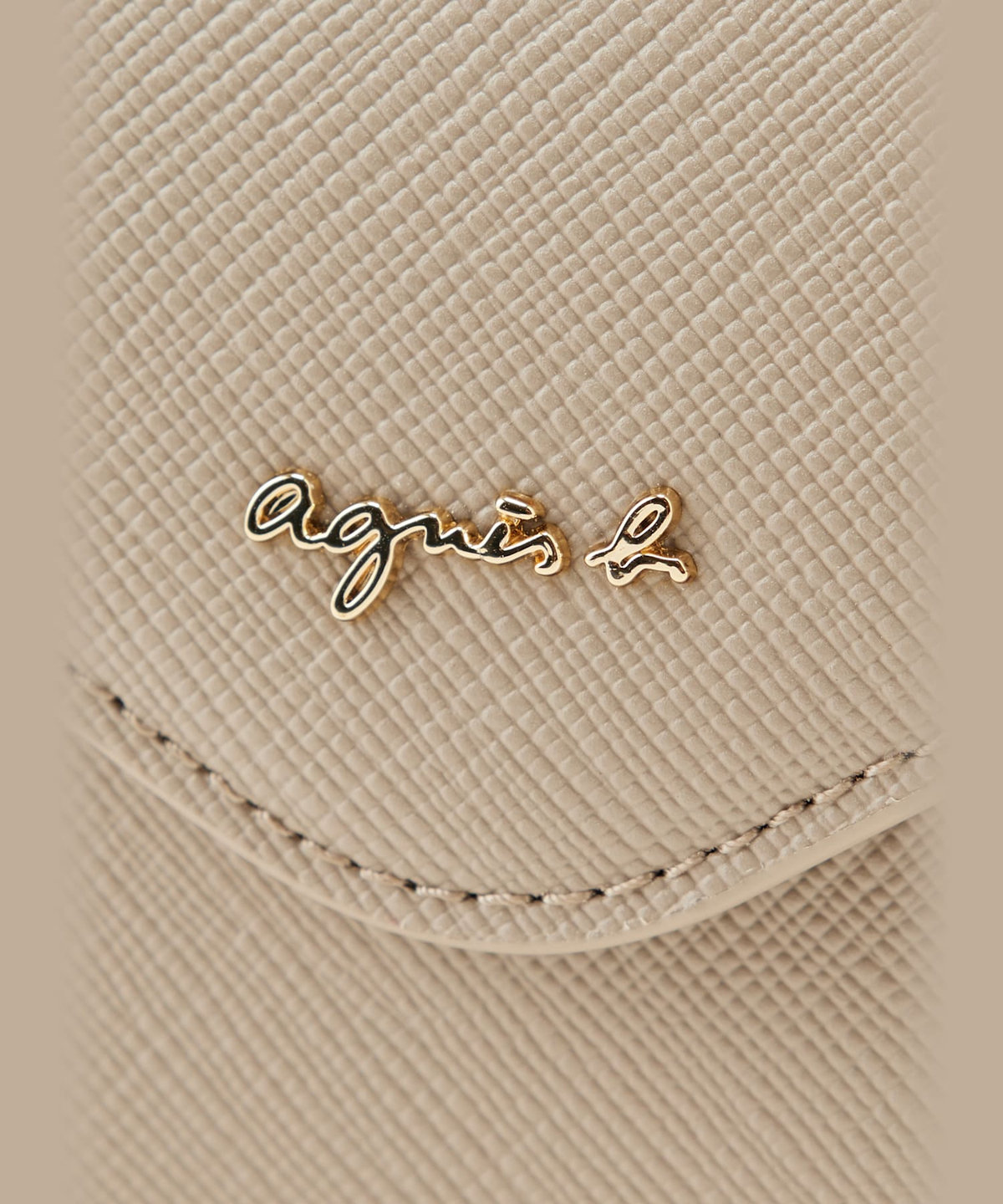 VOYAGE ウィメンズ バッグ＆ウォレット レザー 三つ折りがま口 ミニ ウォレット "ava" TAW02-10 ベージュ