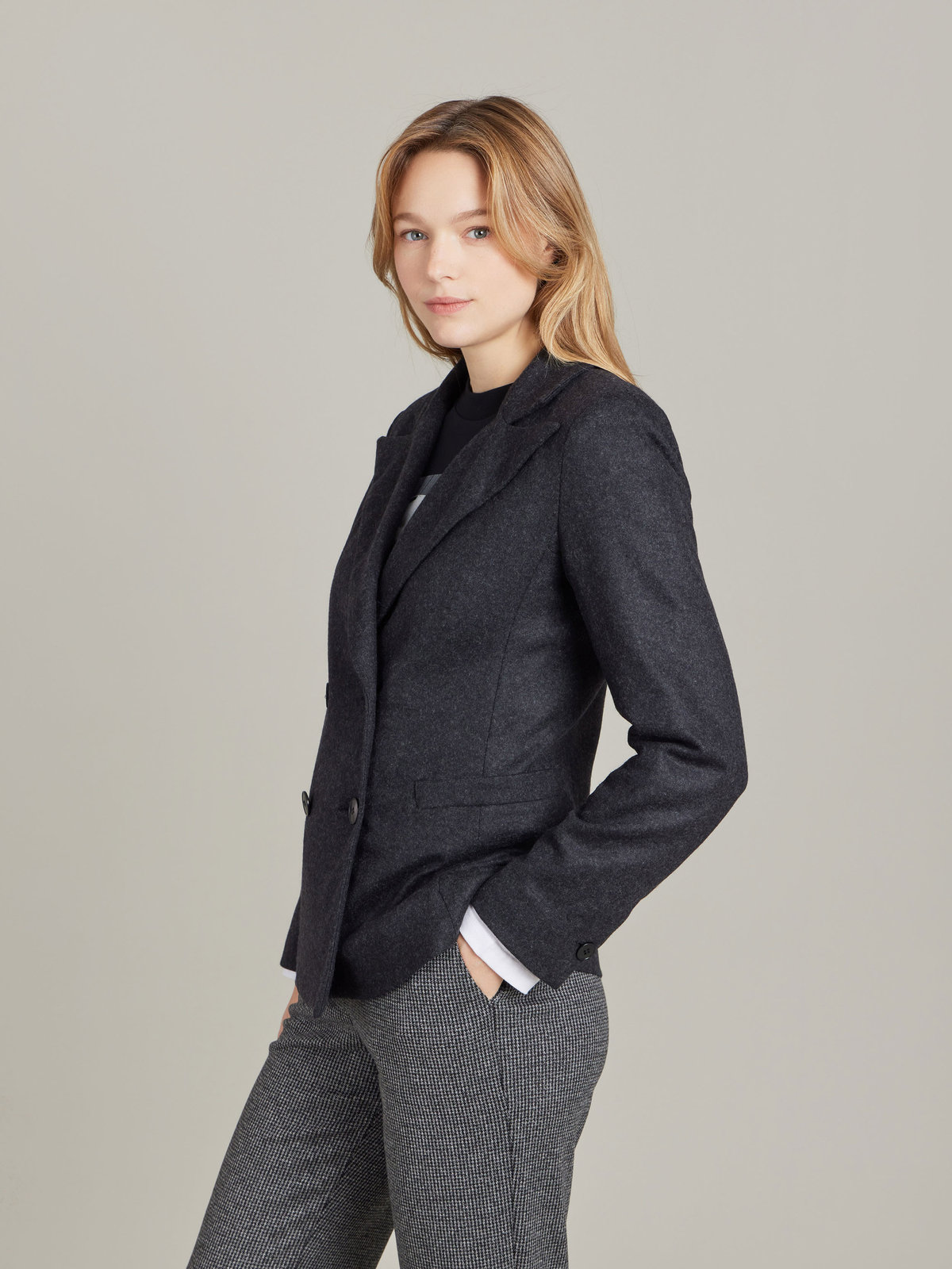 FEMME ウィメンズ 【Outlet】JZ40 VESTE ジャケット グレー