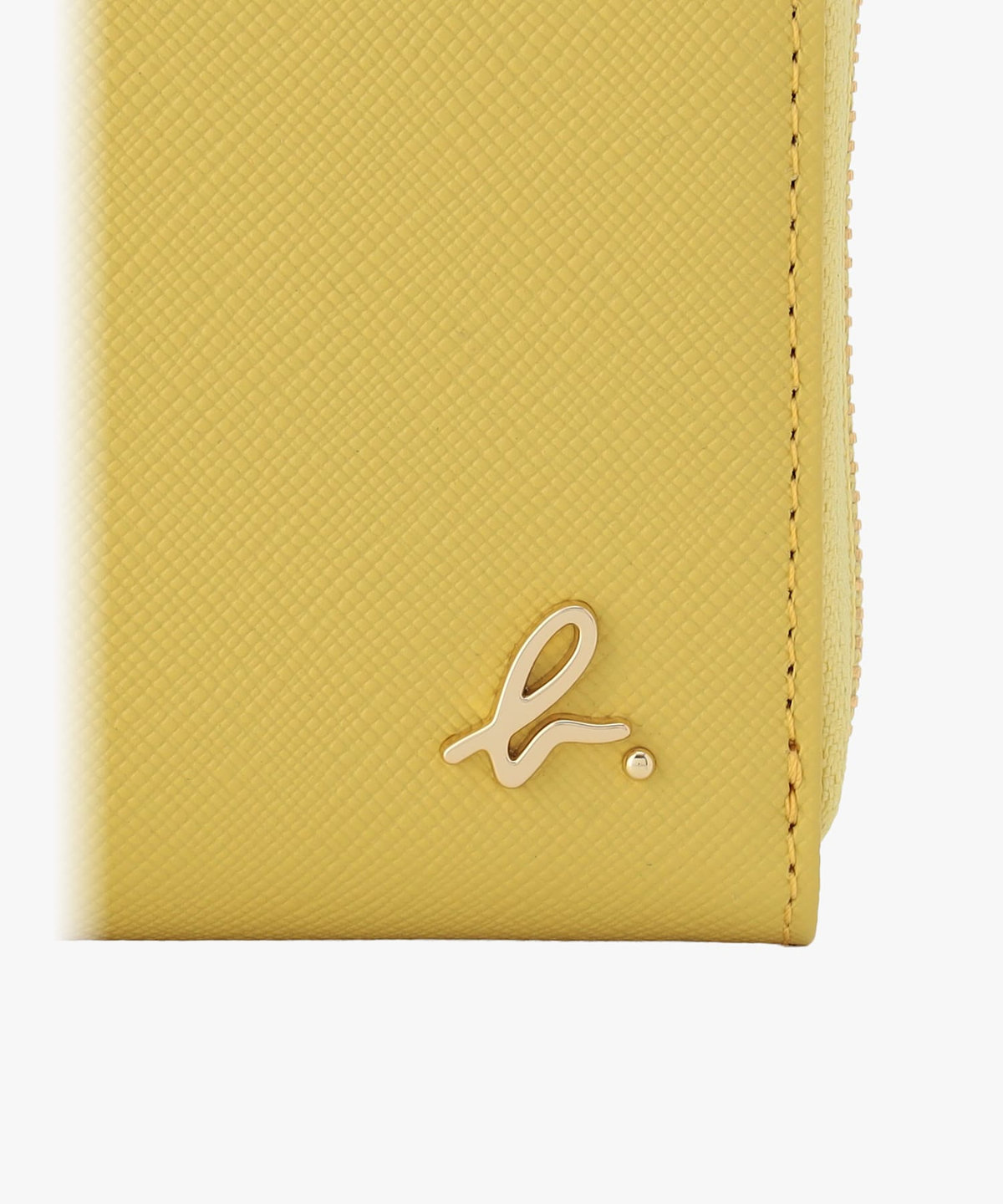 VOYAGE ウィメンズ バッグ＆ウォレット レザー ラウンドジップ ロングウォレット "Petit b." EW13B-05 イエロー