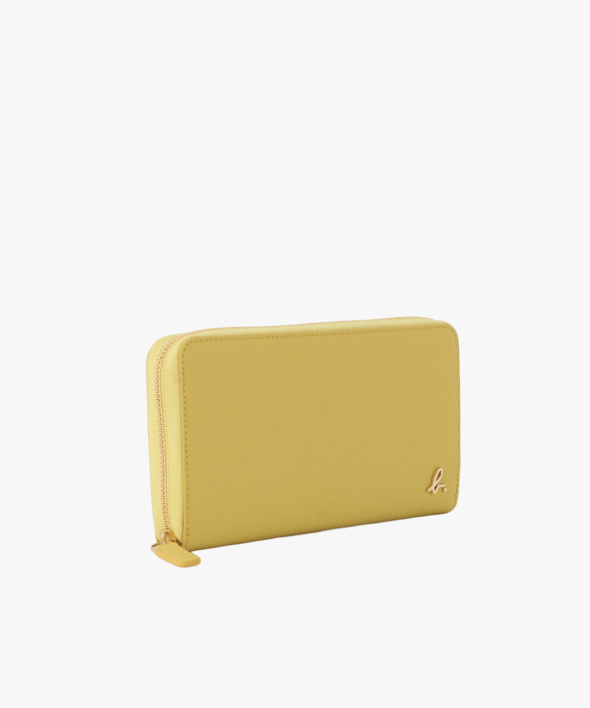 VOYAGE ウィメンズ バッグ＆ウォレット レザー ラウンドジップ ロングウォレット "Petit b." EW13B-05 イエロー