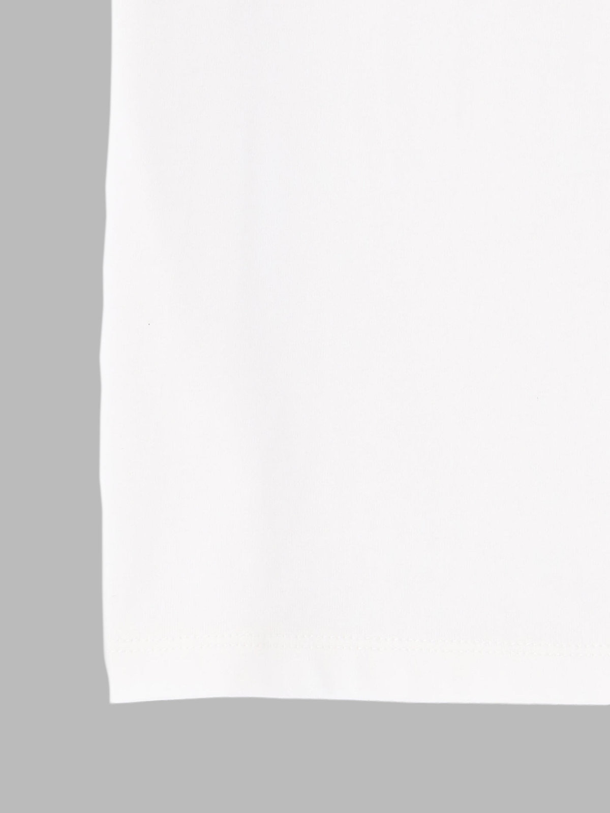 ENFANT ユニセックス キッズ ロゴ 刺繍 コットン 5分袖 Tシャツ ホワイト