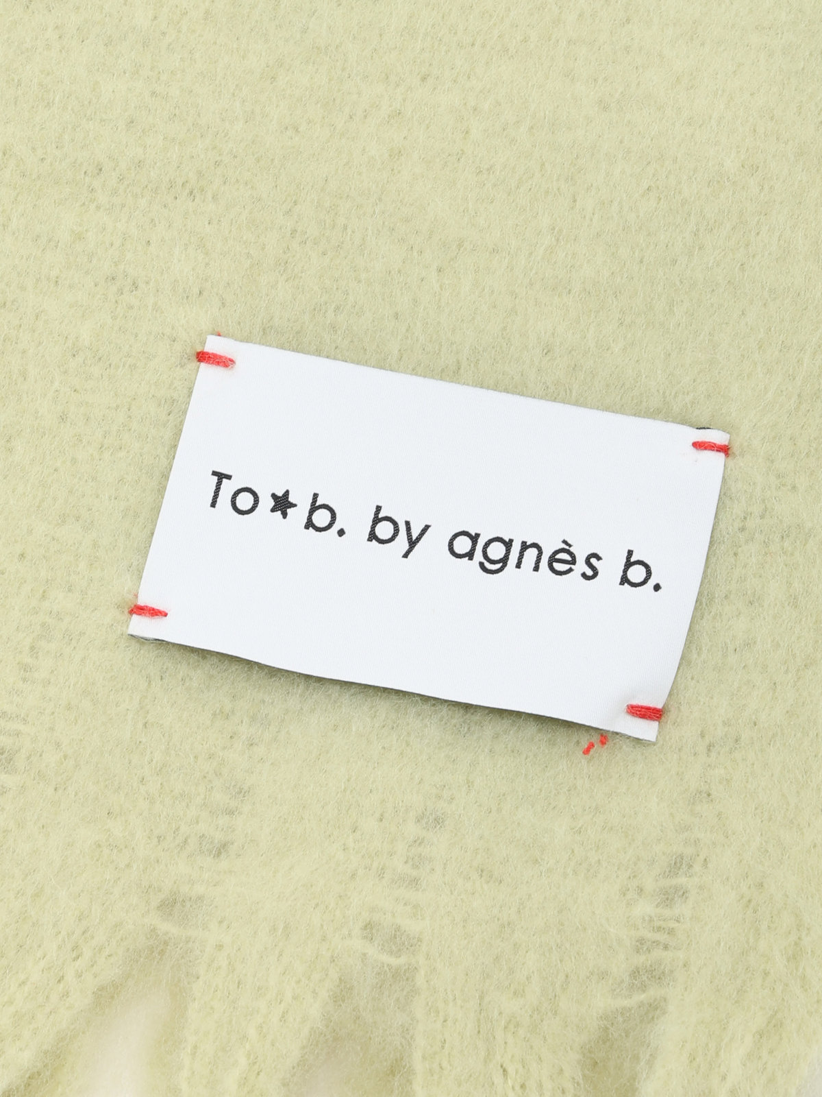 To b. by agnès b. 【Outlet】カラー マフラー グリーン系その他