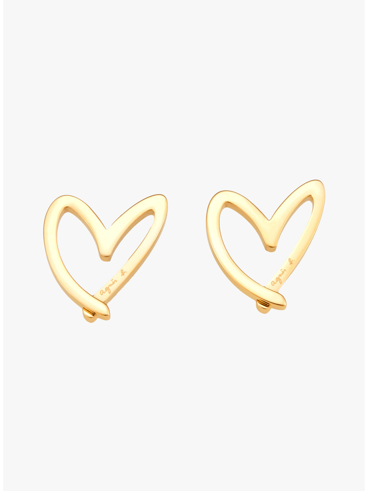 FEMME ウィメンズ ハート ピアス "Sweet Heart" ゴールド