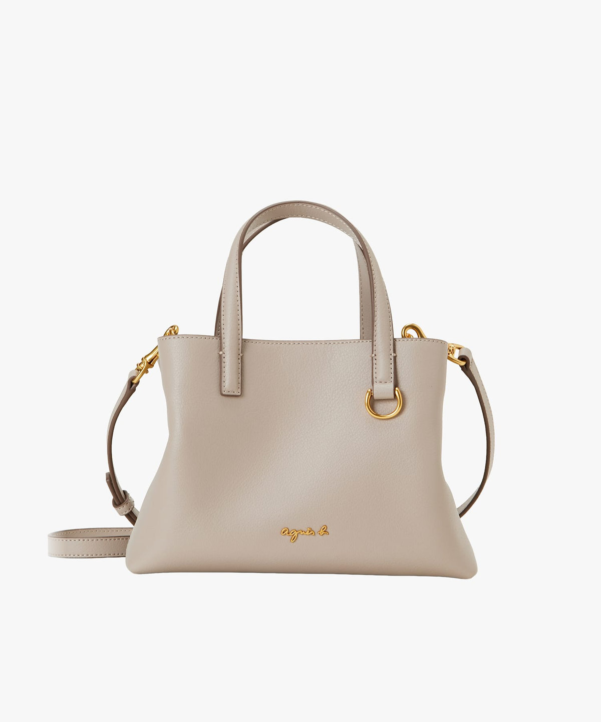 VOYAGE ウィメンズ バッグ＆ウォレット レザー 2way スモール トートバッグ "Christelle" ABS01-02 ベージュ