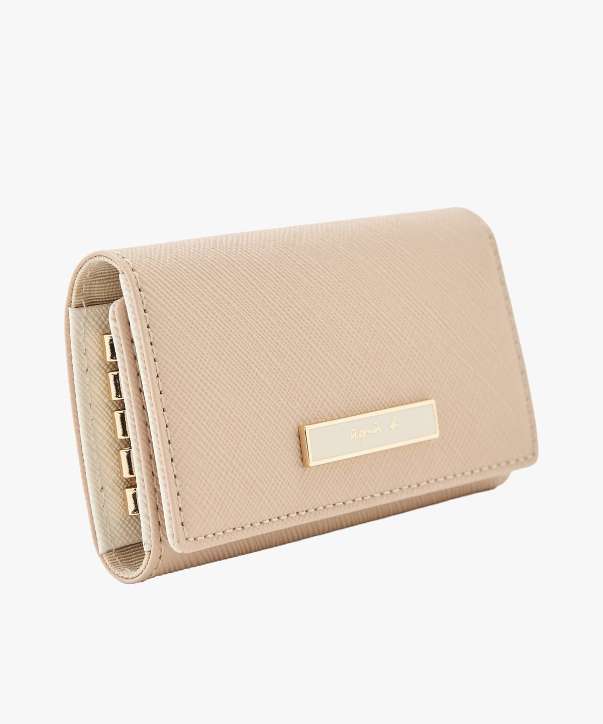 VOYAGE ウィメンズ バッグ＆ウォレット レザー キーケース "Erika" QAW05-07 ベージュ系その他