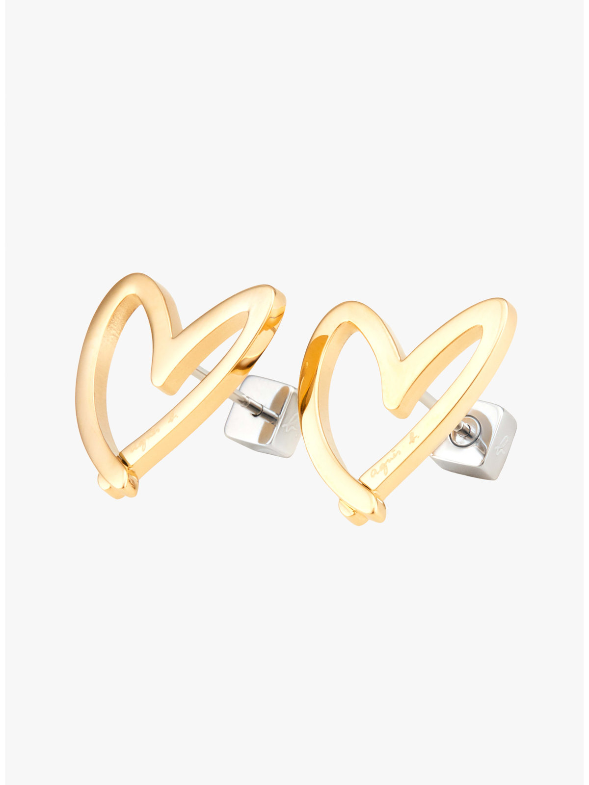 FEMME ウィメンズ ハート ピアス "Sweet Heart" ゴールド