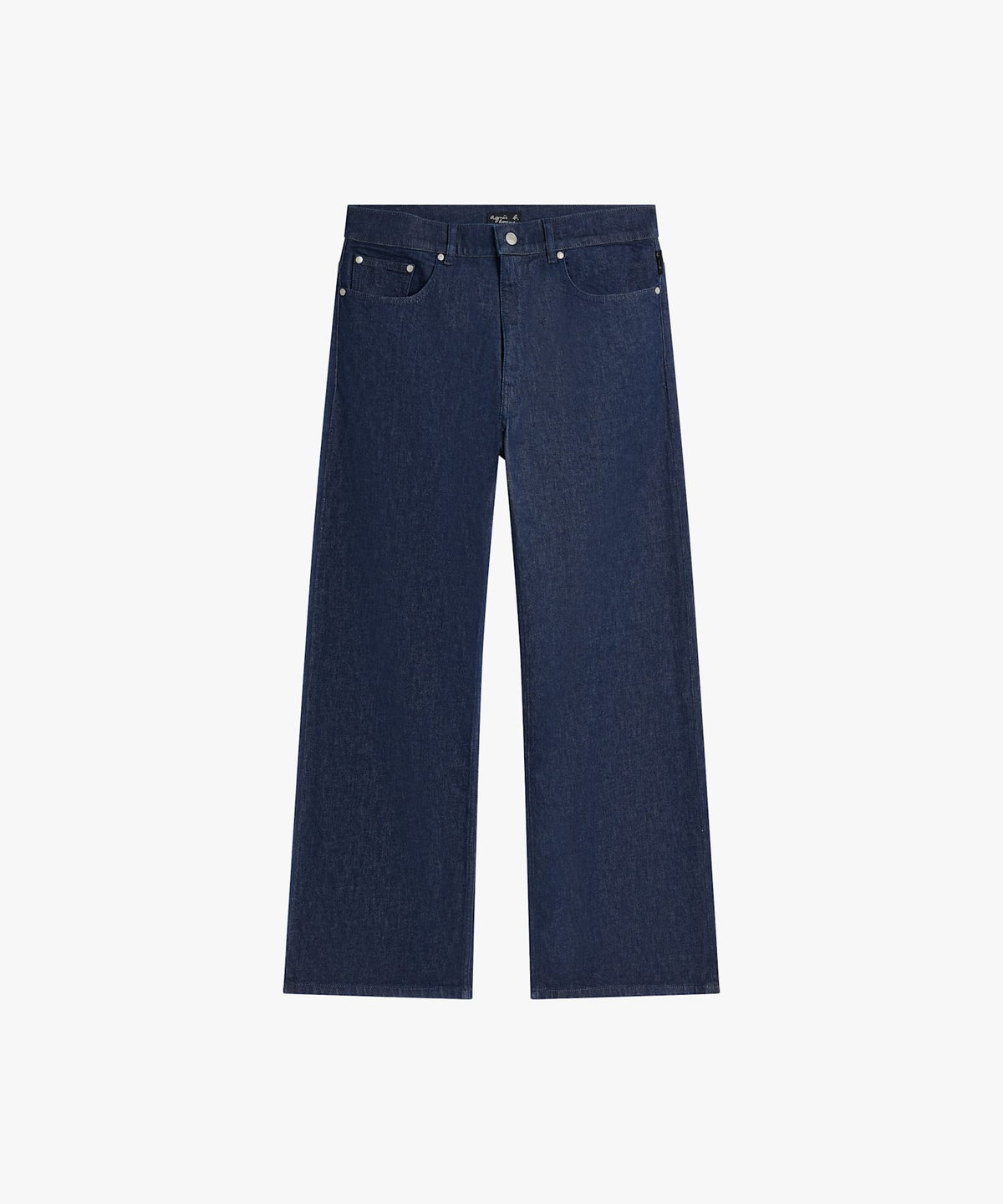 HOMME メンズ メンズ デニム ストレートパンツ ネイビー