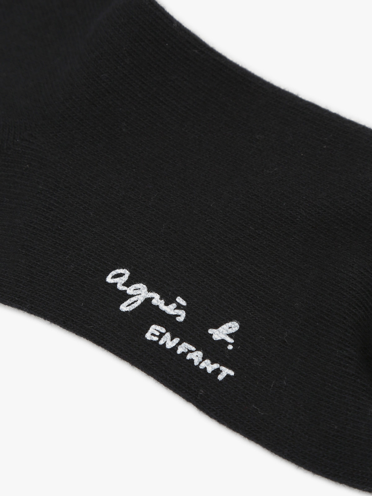 ENFANT ユニセックス キッズ B. ハイソックス ブラック