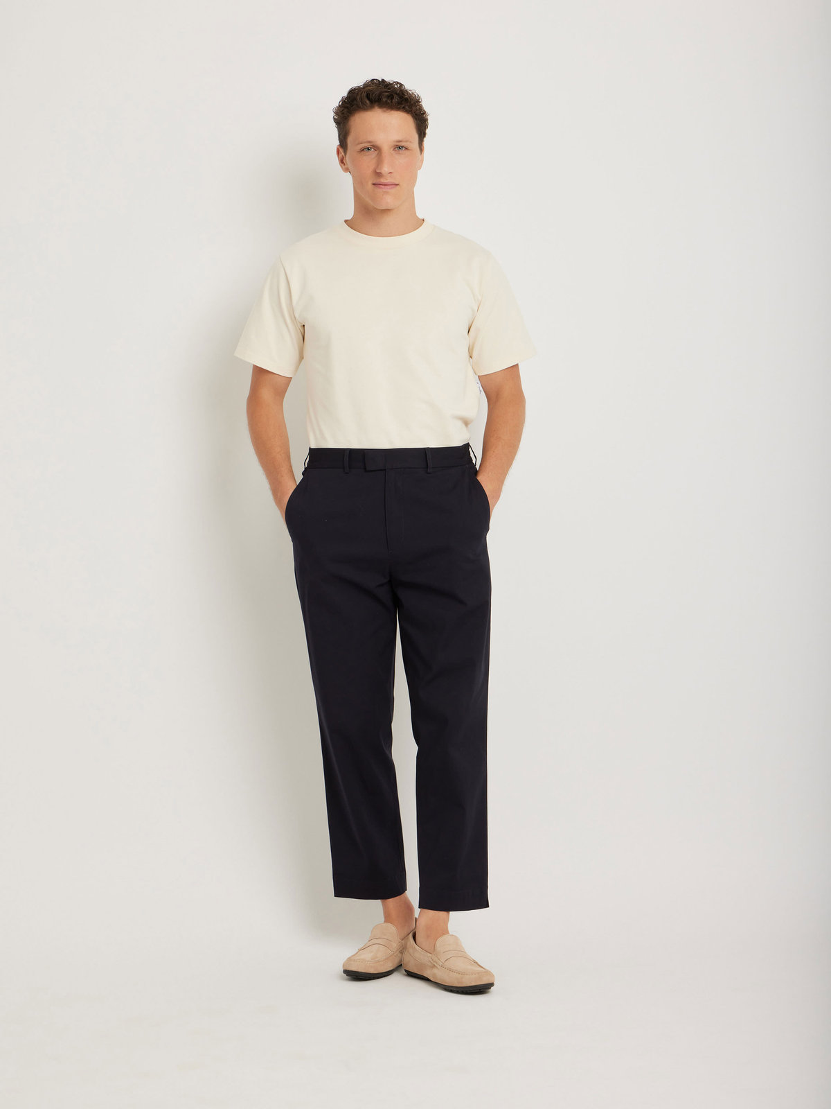 HOMME メンズ AP24 PANTALON パンツ ネイビー