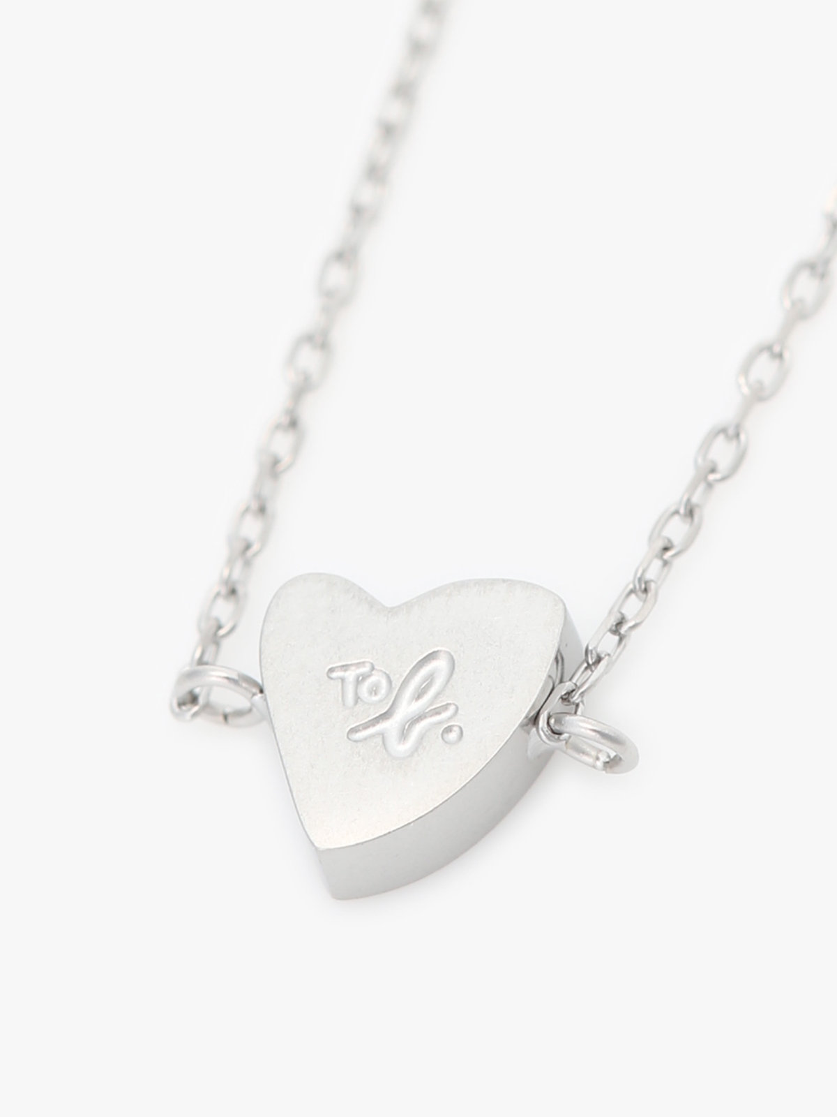 To b. by agnès b. ミニハート ブレスレット ライトブルー