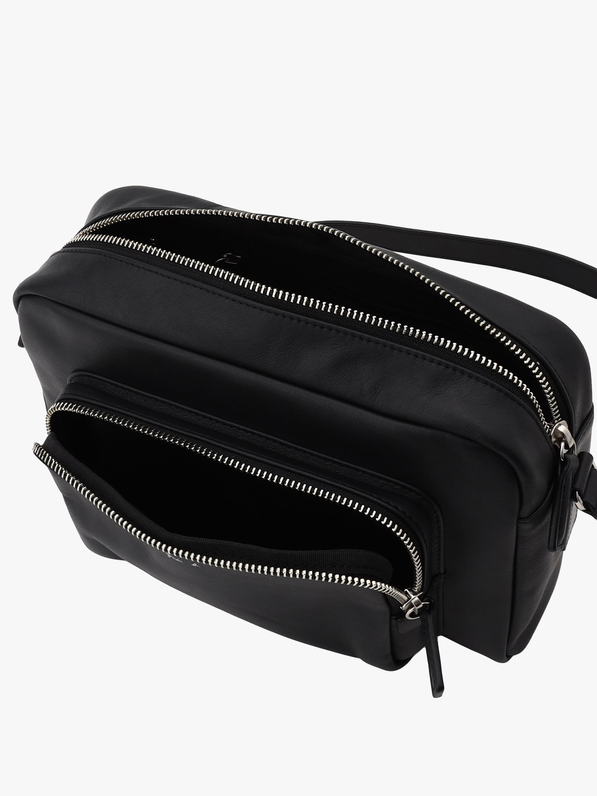 VOYAGE ウィメンズ バッグ＆ウォレット  レザーショルダーバッグ "angele" NS14E-02 ブラック