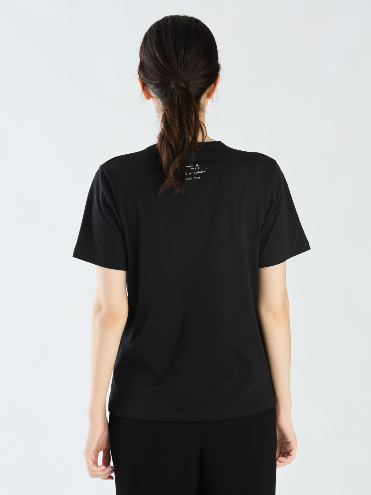 FEMME ウィメンズ SCG5 TS アーティスト Tシャツ ブラック