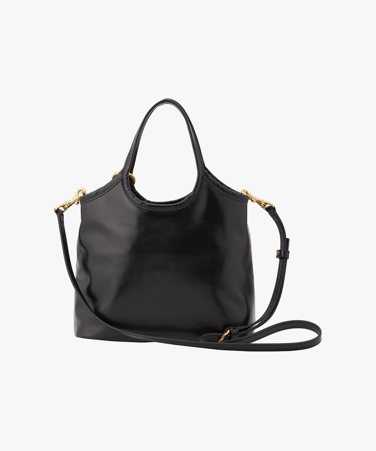 VOYAGE ウィメンズ バッグ＆ウォレット レザー 2way ミディアム トートバッグ "Nathalie" BBS01-01 ブラック