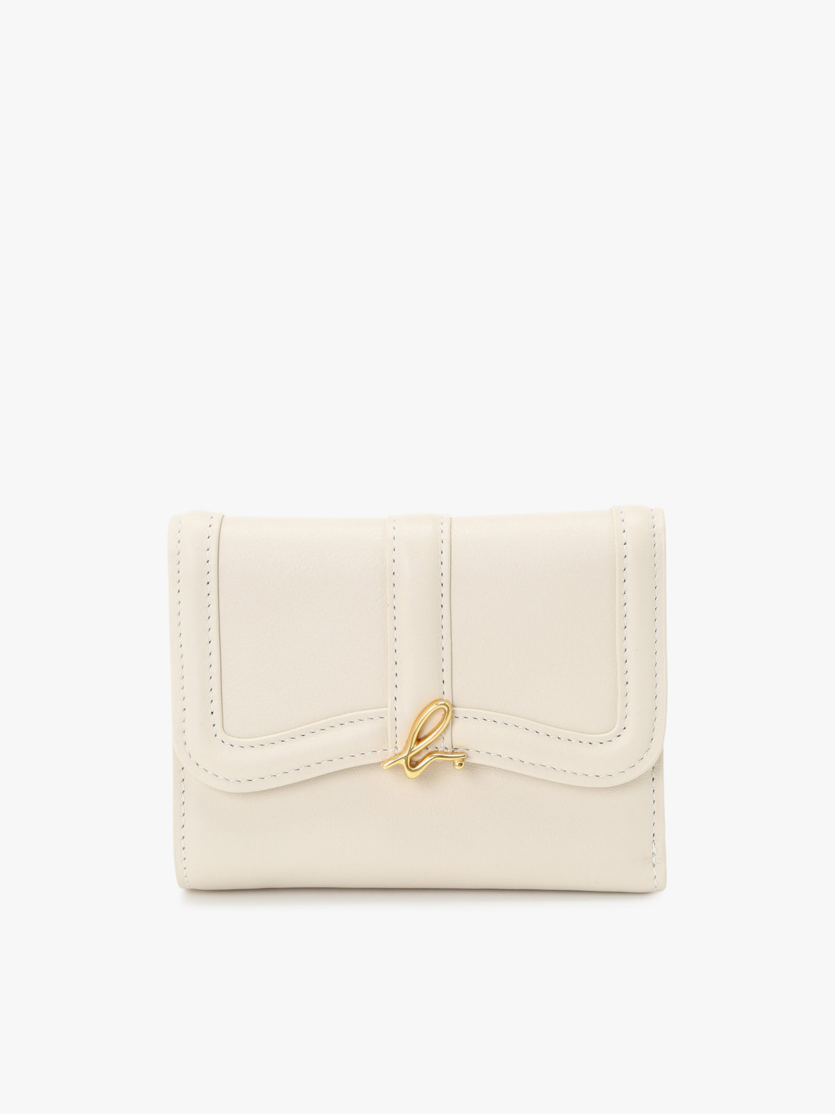 VOYAGE ウィメンズ バッグ＆ウォレット レザー 三つ折り ウォレット”Ingrid” ZAW03-01 オフホワイト