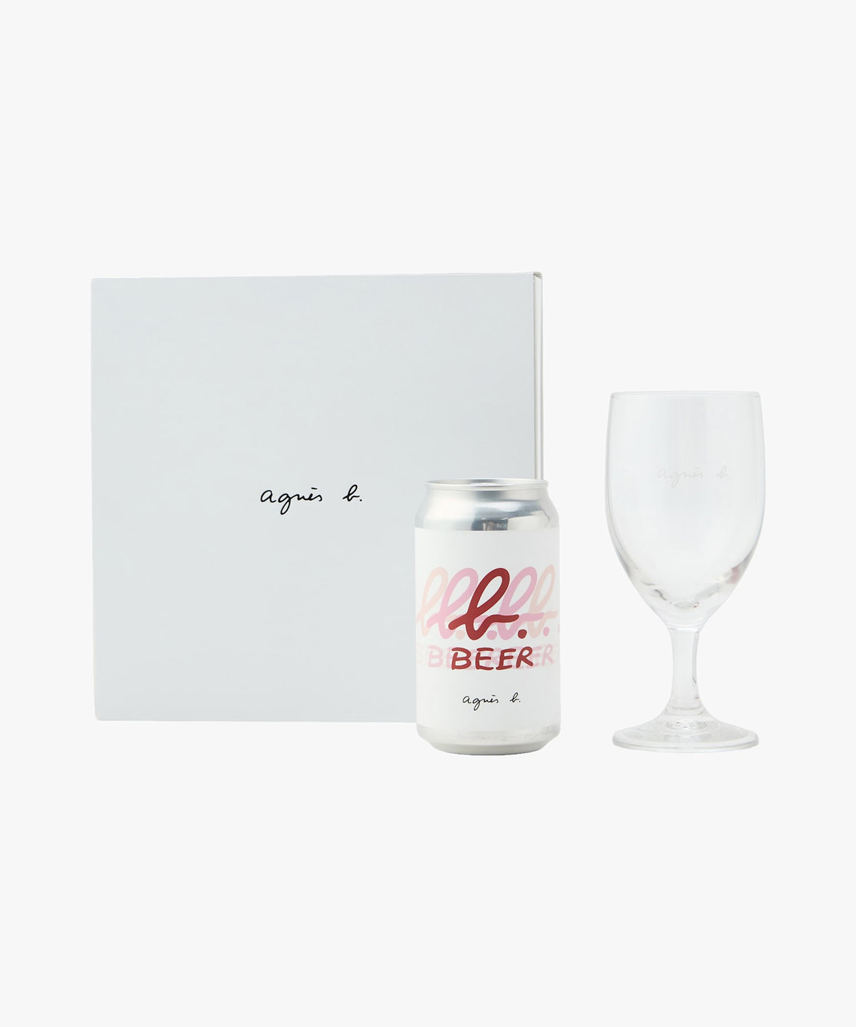 b. BEER ベリー & ロゴ グラスセット（CF02YY800000）｜CAFE｜To b. by