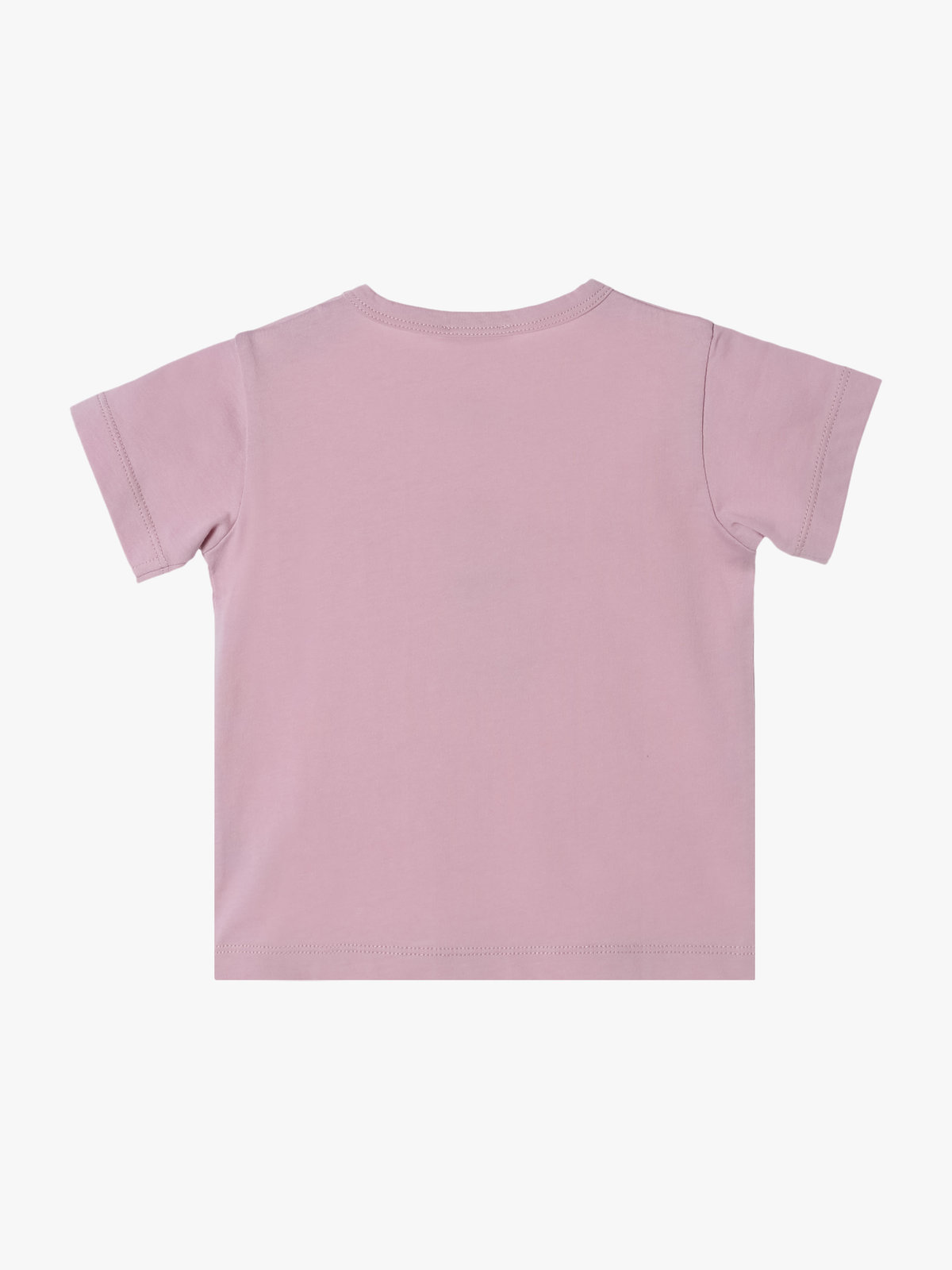 ENFANT ベビー ベビー ロゴ ハート プリント コットン 半袖 Tシャツ ピンク