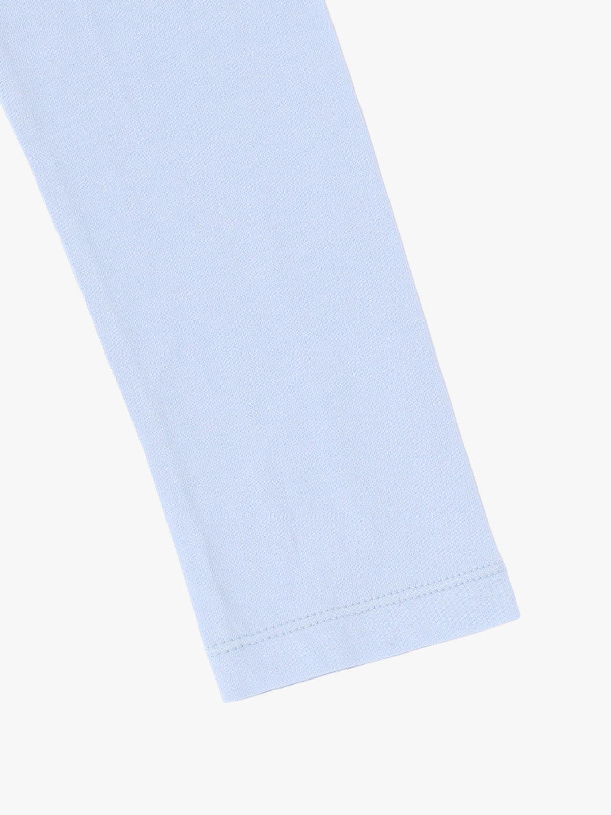 ENFANT ガールズ キッズ "b."ロゴ プリント コットン 長袖 Tシャツ ネイビー