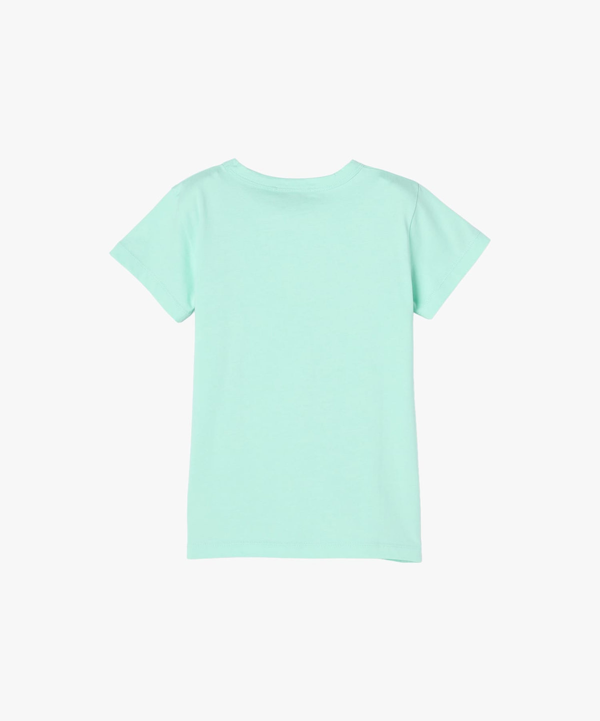 ENFANT ユニセックス キッズ ロゴ コットン 半袖 Tシャツ ブルー