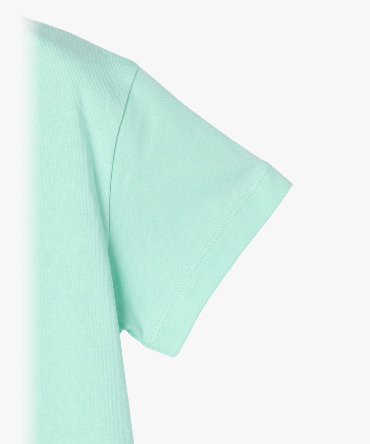 ENFANT ユニセックス キッズ ロゴ コットン 半袖 Tシャツ ブルー