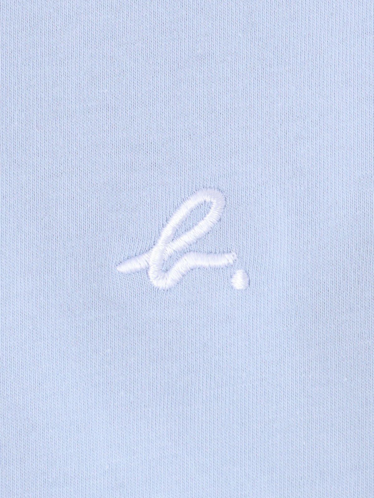 ENFANT ガールズ キッズ "b."ロゴ プリント コットン 長袖 Tシャツ ネイビー