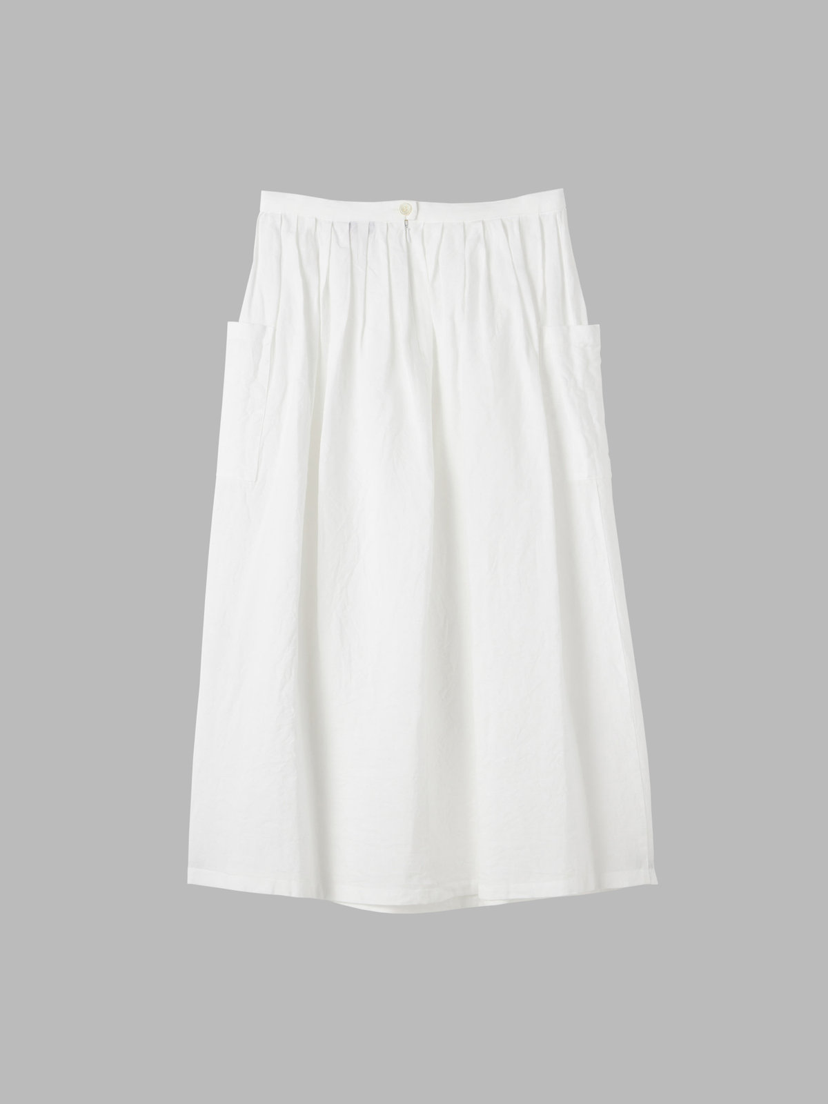 FEMME ウィメンズ リネン ロングスカート "Telma" ホワイト