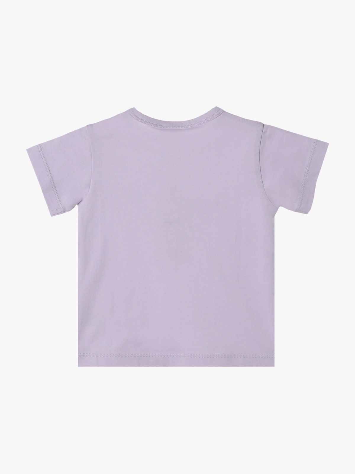 ENFANT ベビー ベビー ロゴ ハート プリント コットン 半袖 Tシャツ パープル系その他