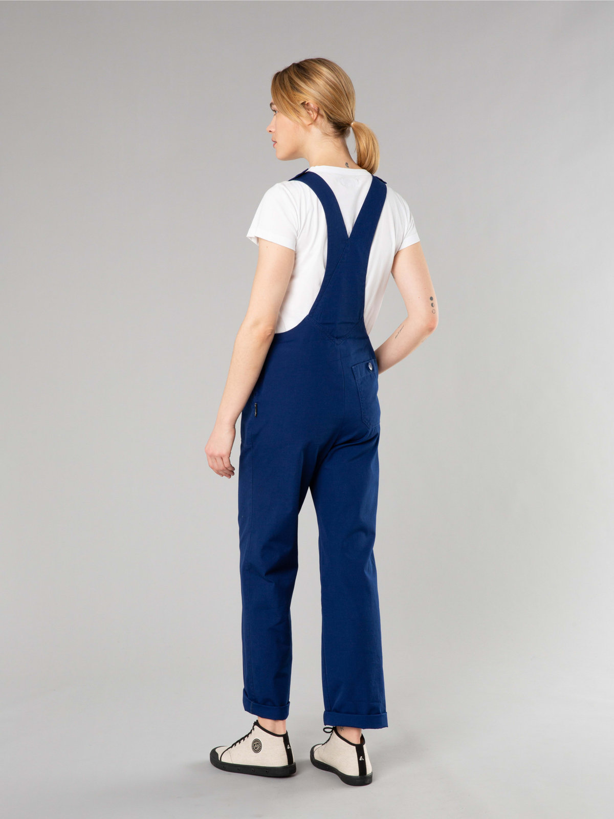 FEMME ウィメンズ UP46 SALOPETTE サロペット ネイビー