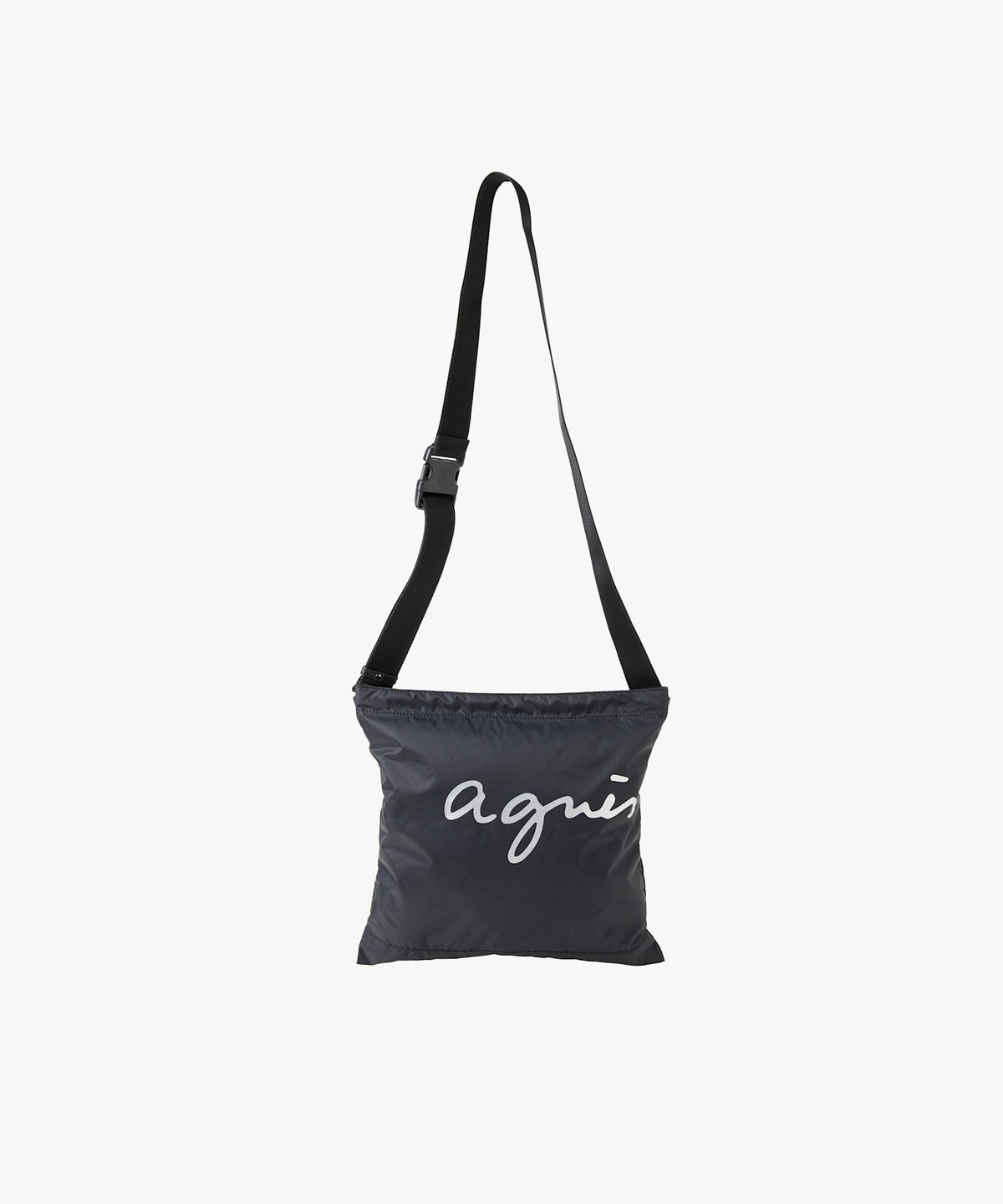 VOYAGE メンズ バッグ＆ウォレット ナイロン ラージ ショルダーバッグ "Air" XAH03-07 ブラック