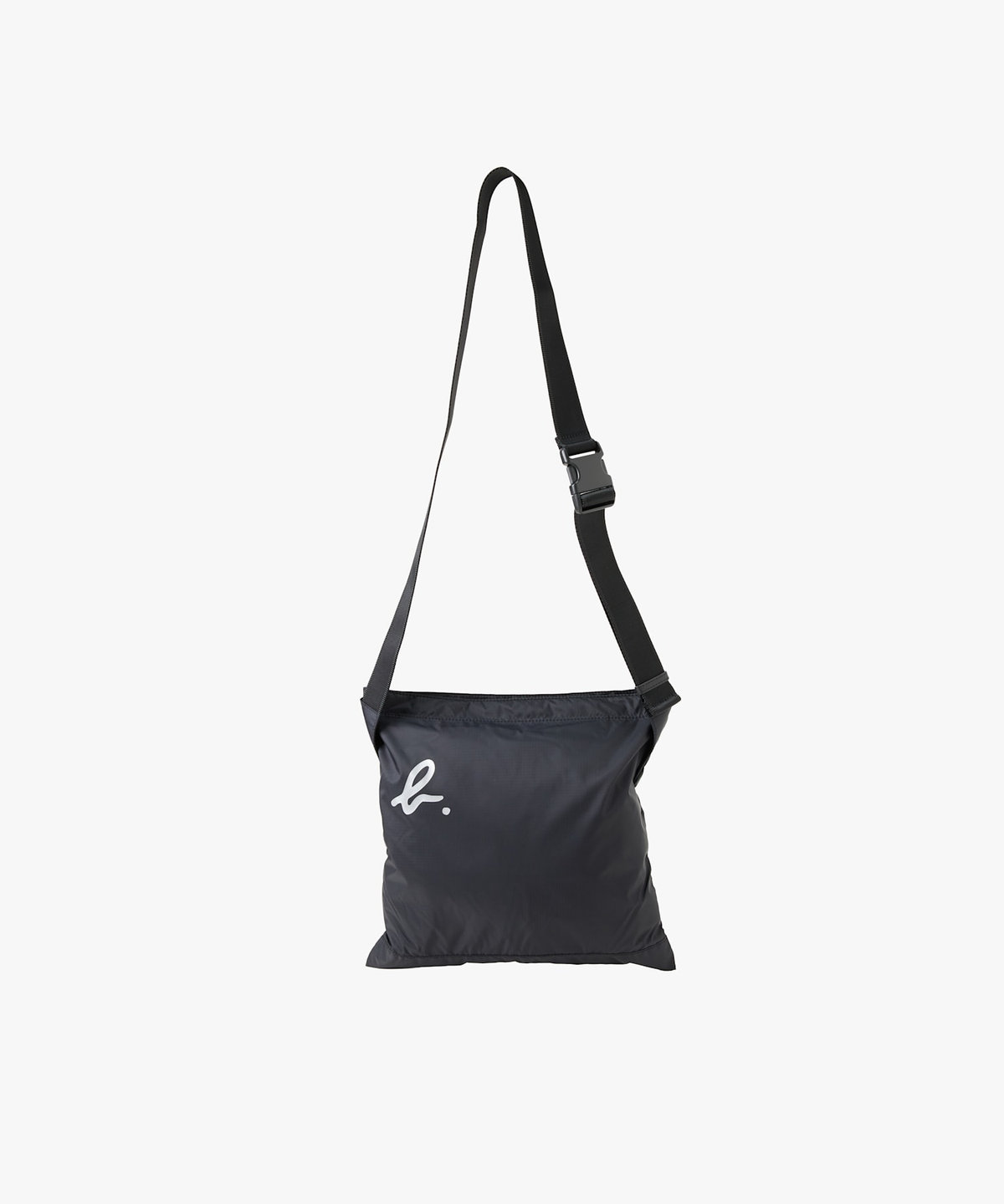 VOYAGE メンズ バッグ＆ウォレット ナイロン ラージ ショルダーバッグ "Air" XAH03-07 ブラック