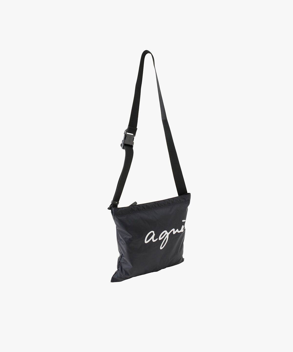 VOYAGE メンズ バッグ＆ウォレット ナイロン ラージ ショルダーバッグ "Air" XAH03-07 ブラック