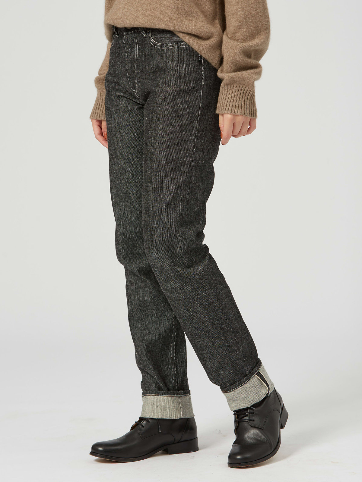 FEMME ウィメンズ KH91 JEANS MADE IN JAPAN ジーンズ スリム ブラック