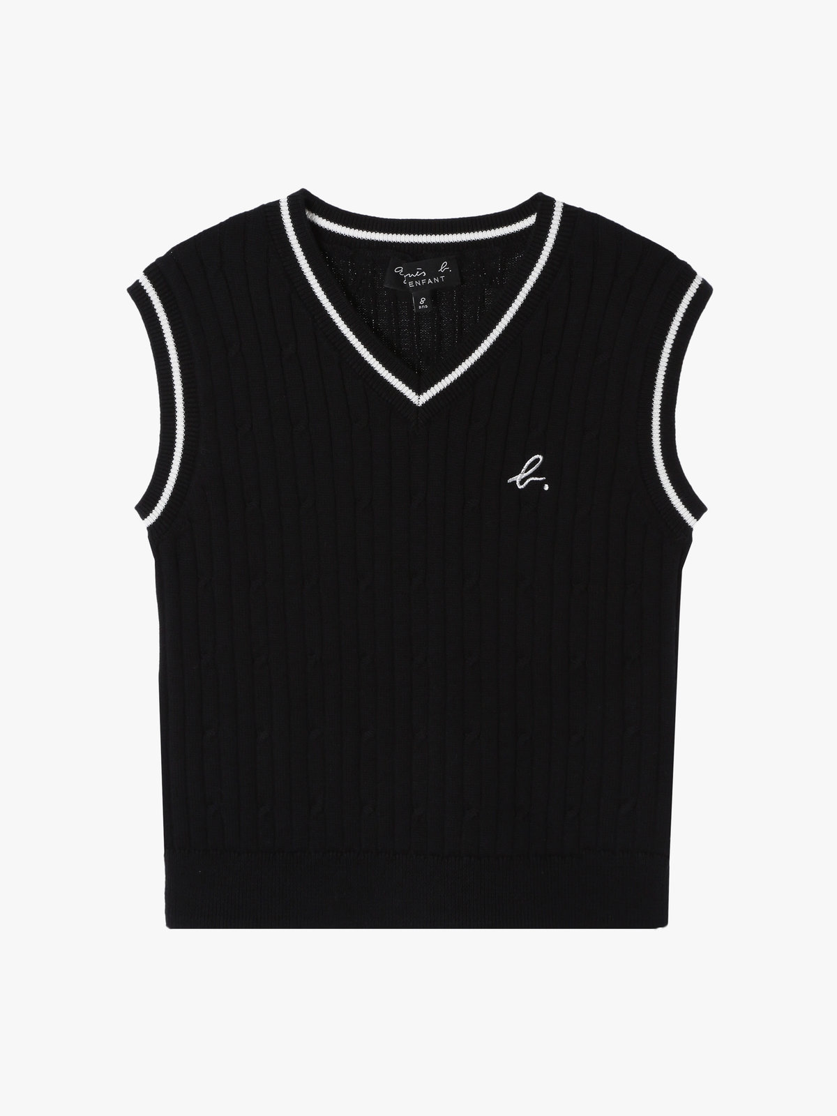 ENFANT ユニセックス キッズ プルオーバー ブラック