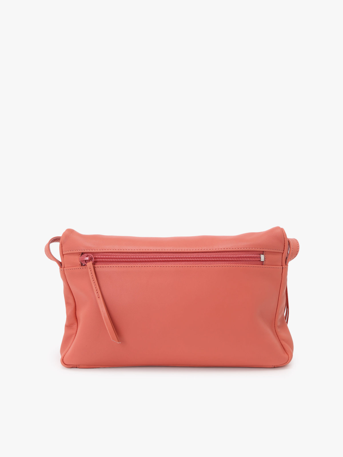 FEMME ウィメンズ 【Outlet】ラムスキンレザー ショルダーバッグ "Asya" ピンク