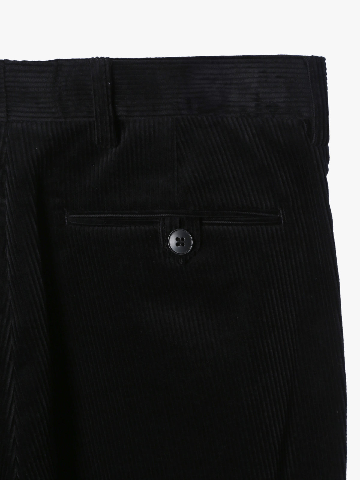 HOMME メンズ メンズ コットン パンツ ブラック