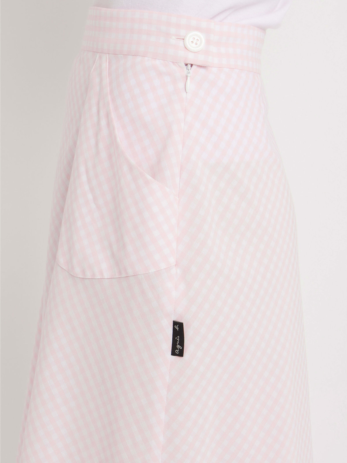 FEMME ウィメンズ 【Outlet】ギンガムチェック コットン フレアスカート ピンク