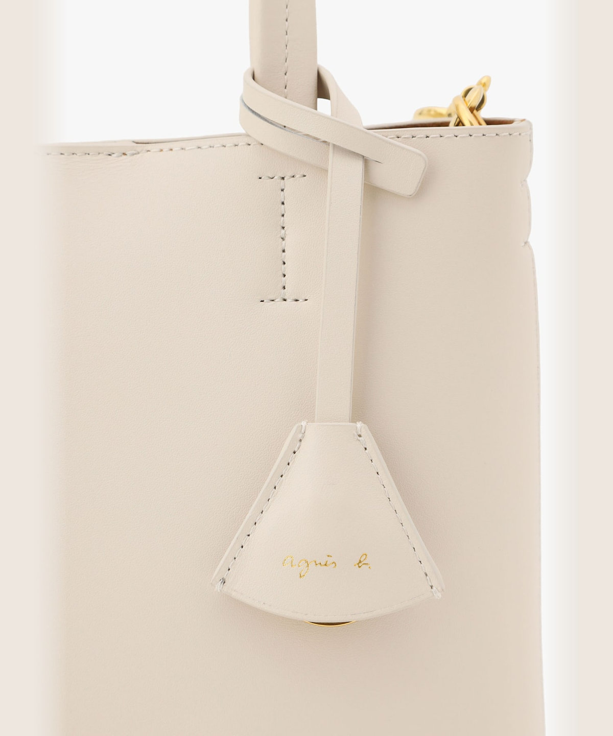 VOYAGE ウィメンズ バッグ＆ウォレット レザー 2way スモール トートバッグ ABS03-01 ホワイト系その他