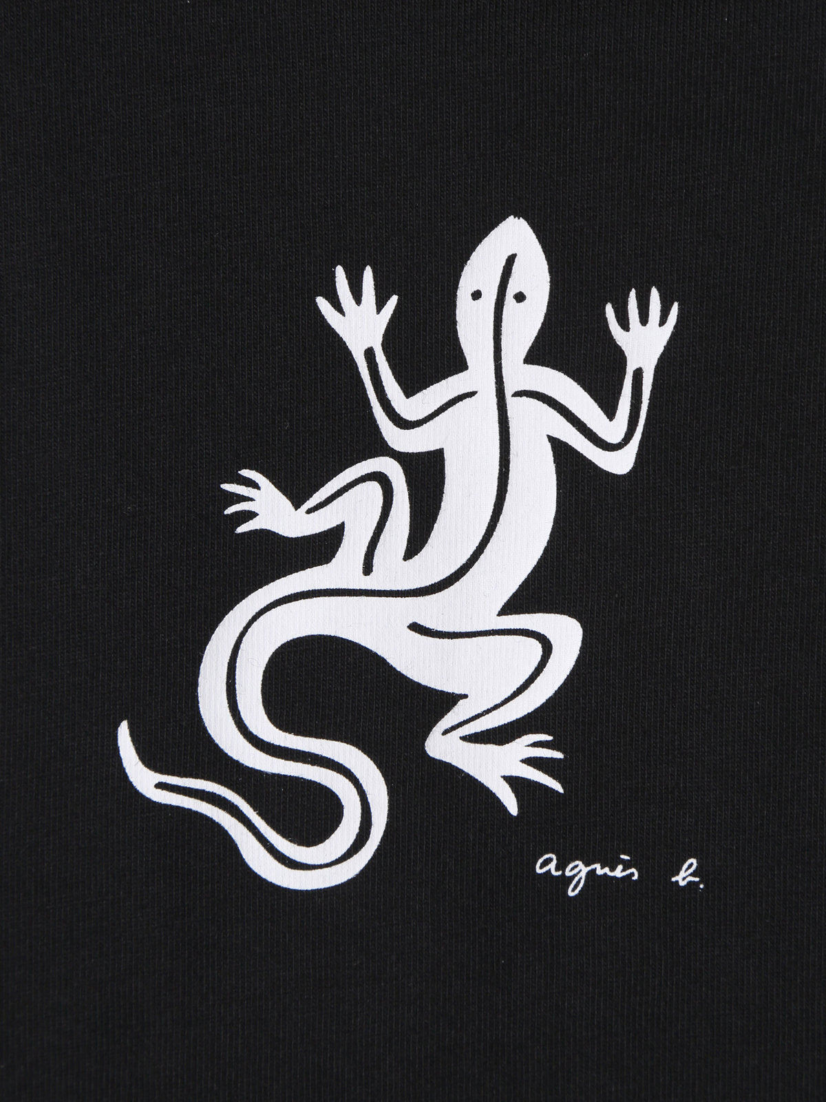 ENFANT ベビー ベビー アイコニック コットン 半袖 Tシャツ "Lezard" ブラック