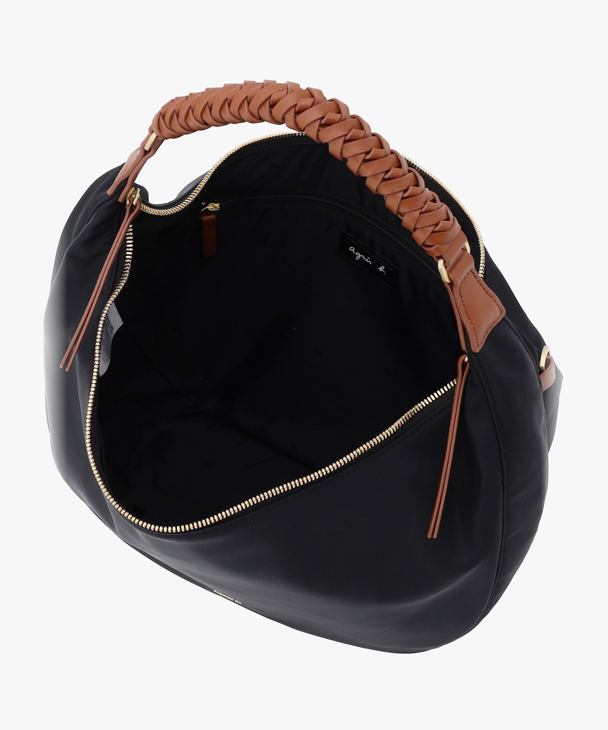 VOYAGE ウィメンズ バッグ＆ウォレット ナイロン 2way ラージ ショルダーバッグ "Tsuki" ZAS07-02 ブラウン