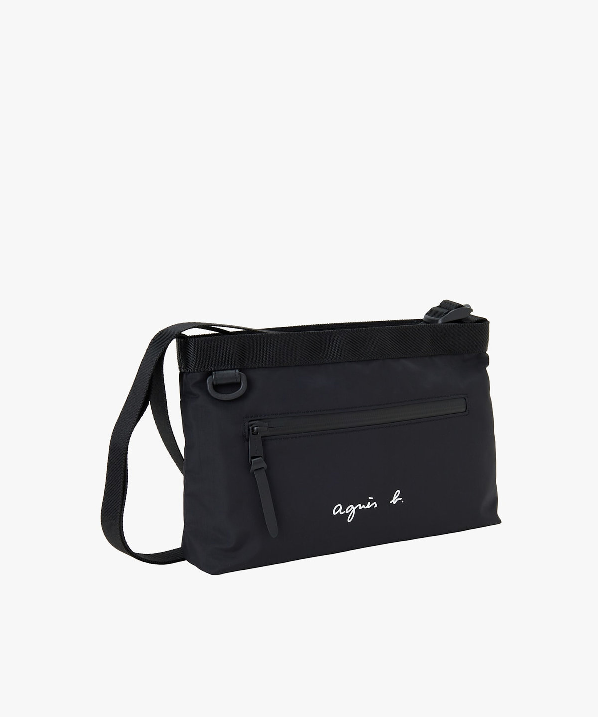 VOYAGE メンズ バッグ＆ウォレット ナイロン スモール ショルダーバッグ "Fred" ABH02-03 ブラック