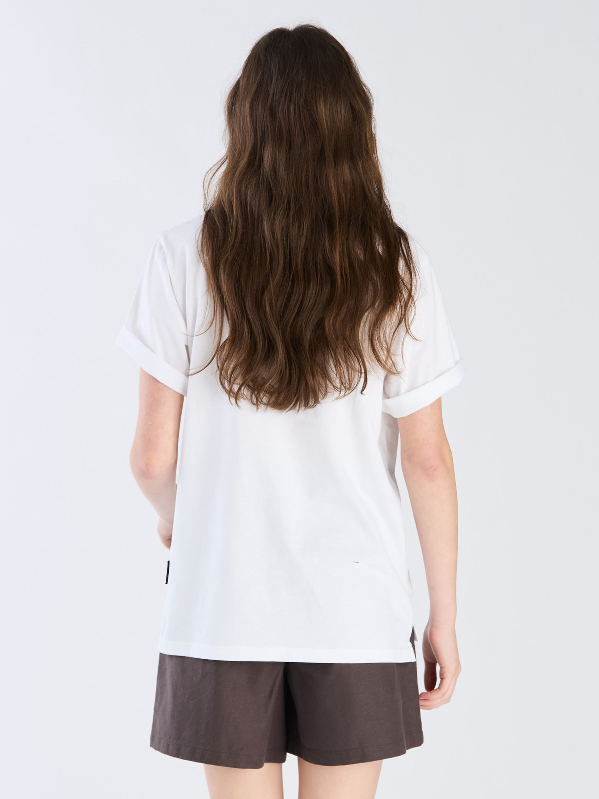 To b. by agnès b. 【Outlet】To b. by agnes b.× green label relaxing オーガニックコットン フォトプリント Tシャツ ホワイト