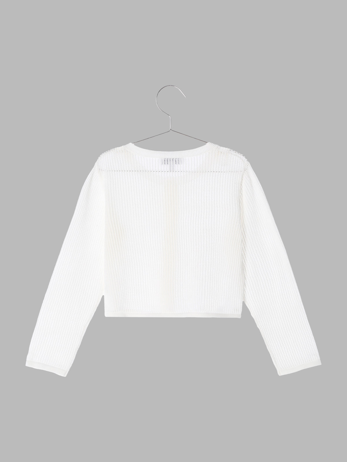 ENFANT ガールズ 【Outlet】LY83 E CARDIGAN キッズ カーディガン ホワイト