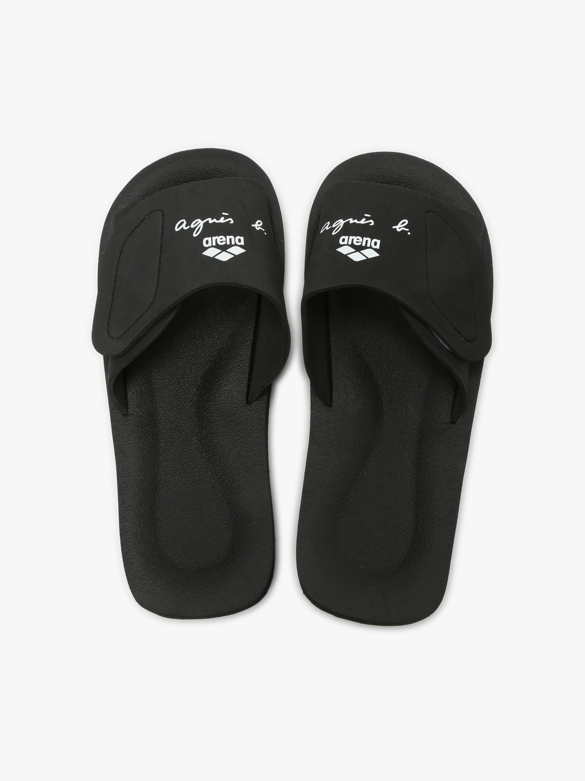 FEMME ウィメンズ agnes b. x arena サンダル ブラック