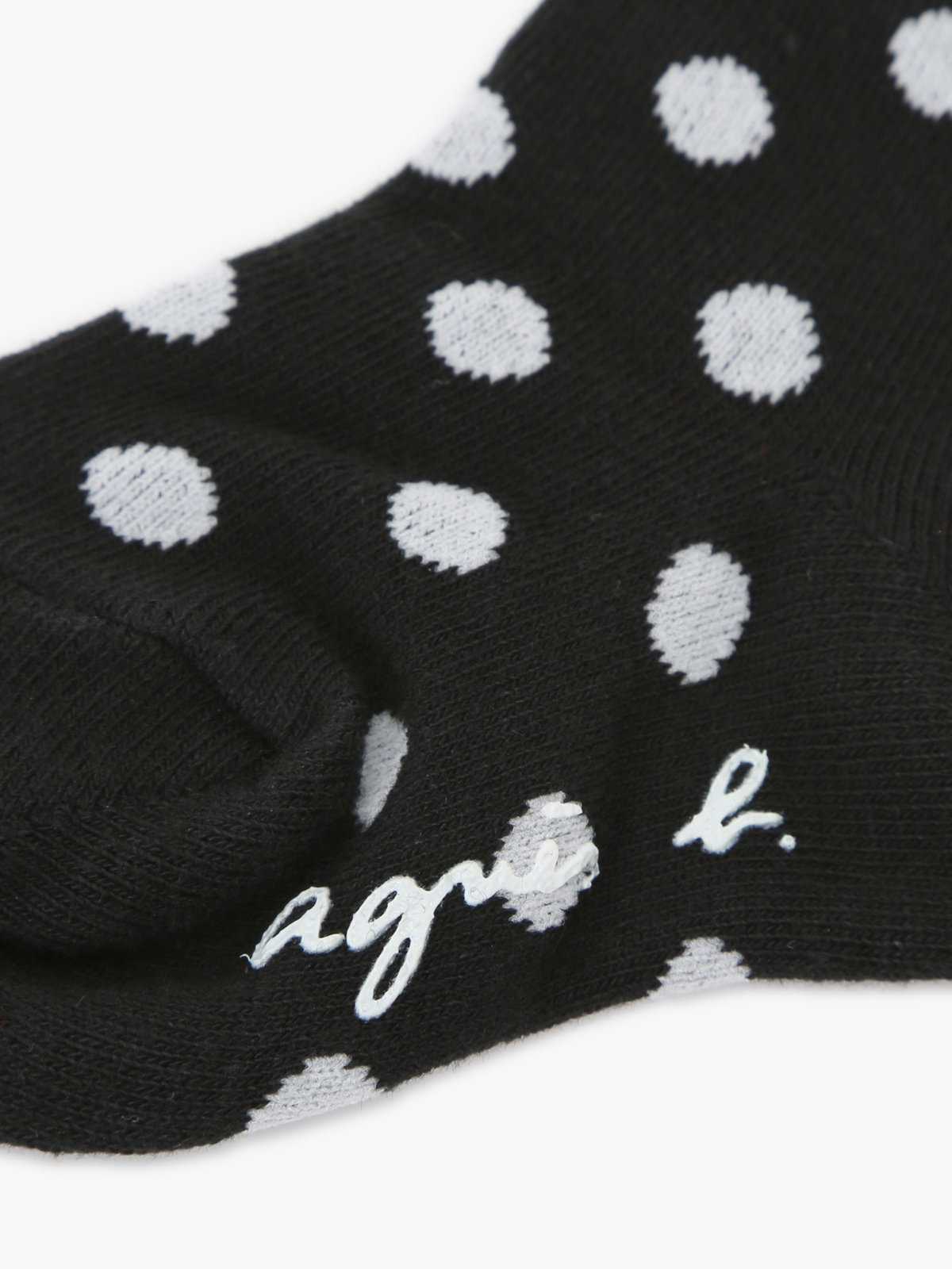 ENFANT ベビー ベビー サークル柄ソックス ブラック