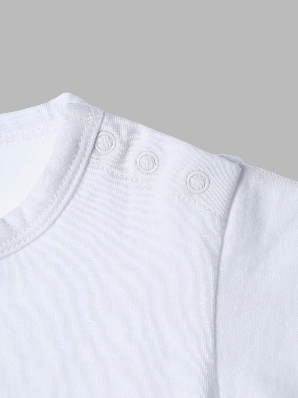 ENFANT ベビー ベビー アイコニック コットン 半袖 Tシャツ "Lezard" ホワイト